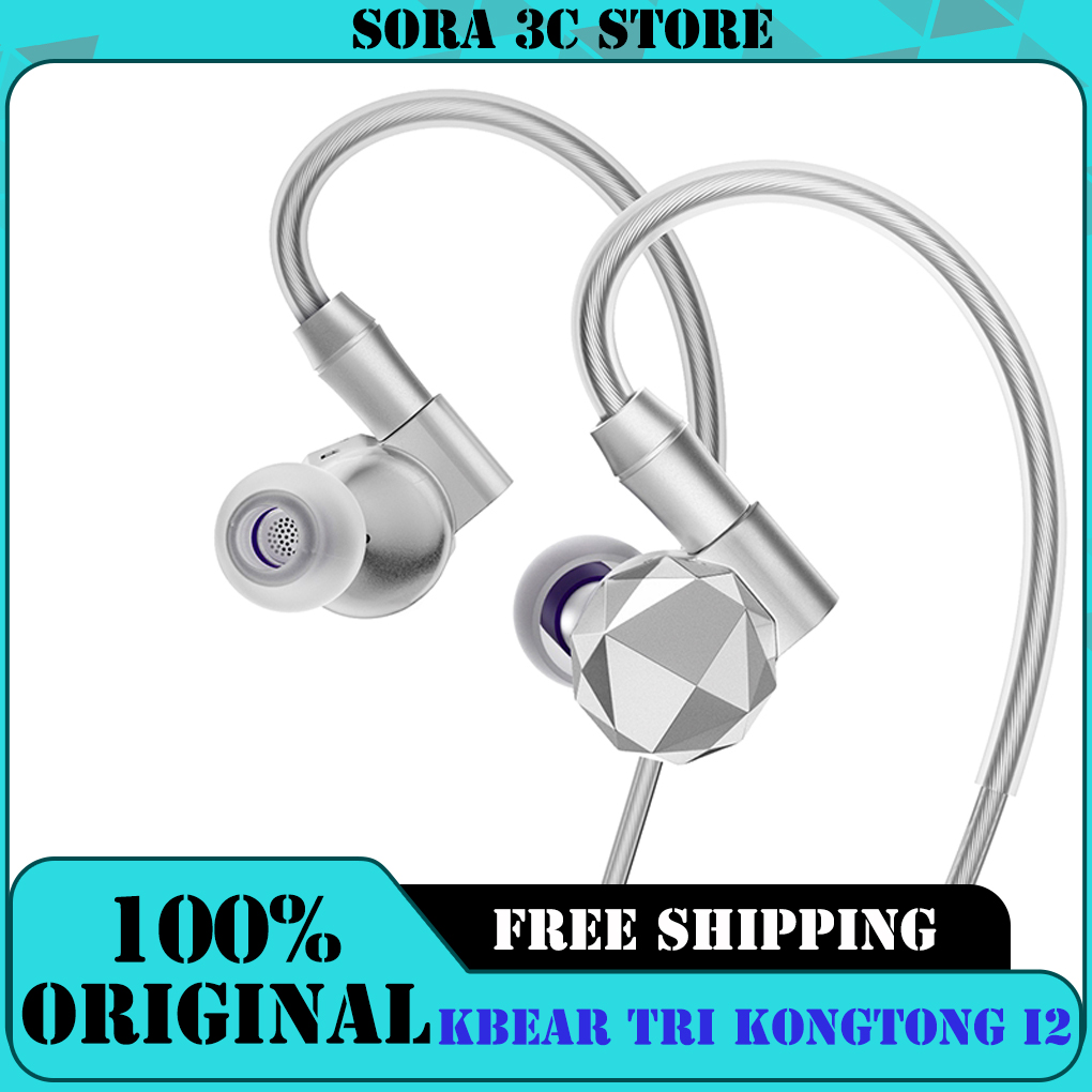 Planar Magnetic Iem Earphones - Fones de Ouvido KBEAR TRI KongTong