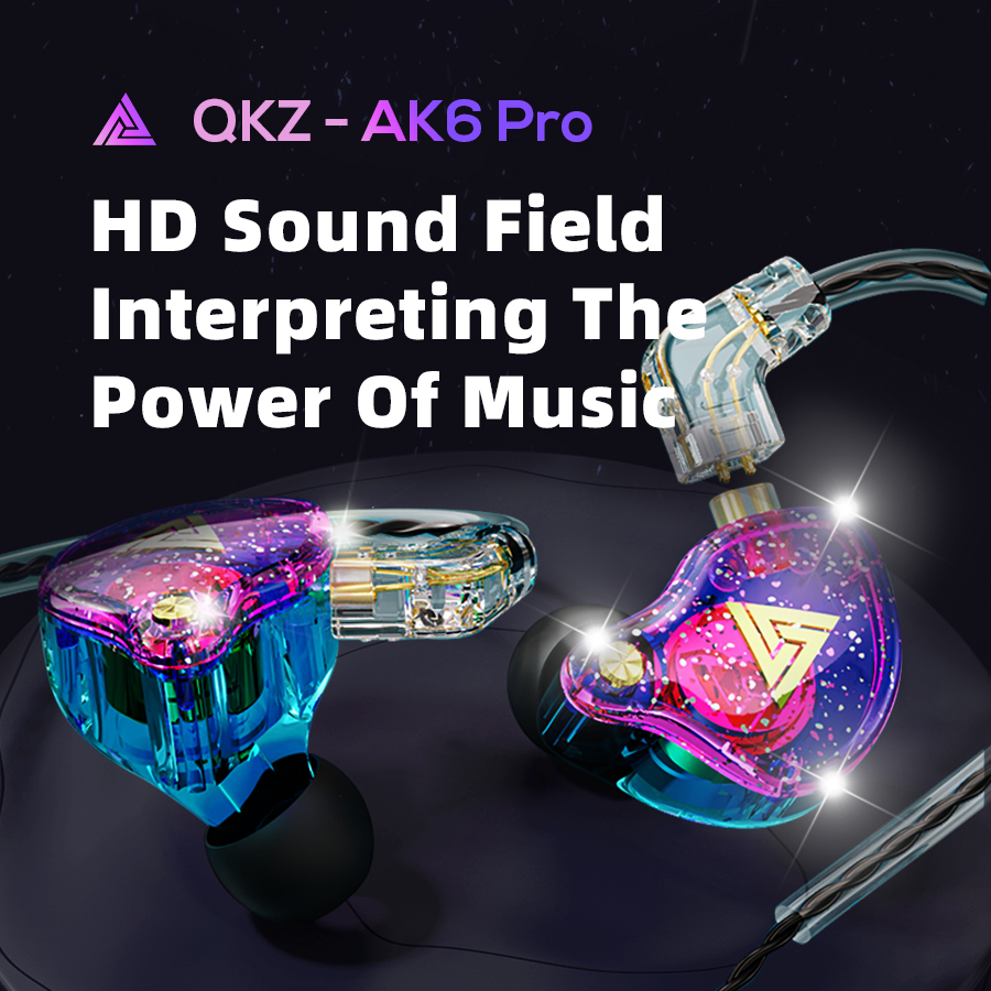 In Ear Monitors For Singers - Fones de Ouvido QKZ AK6 PRO