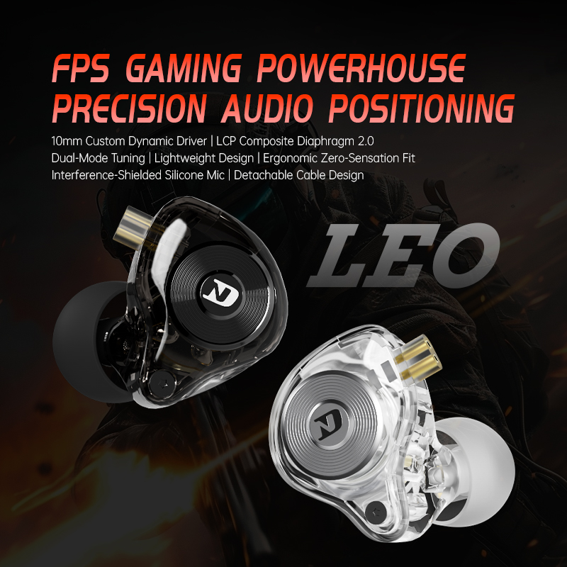 Fones de ouvido com fio ND LEO - In Ear Monitors For Singers avaliação e preço