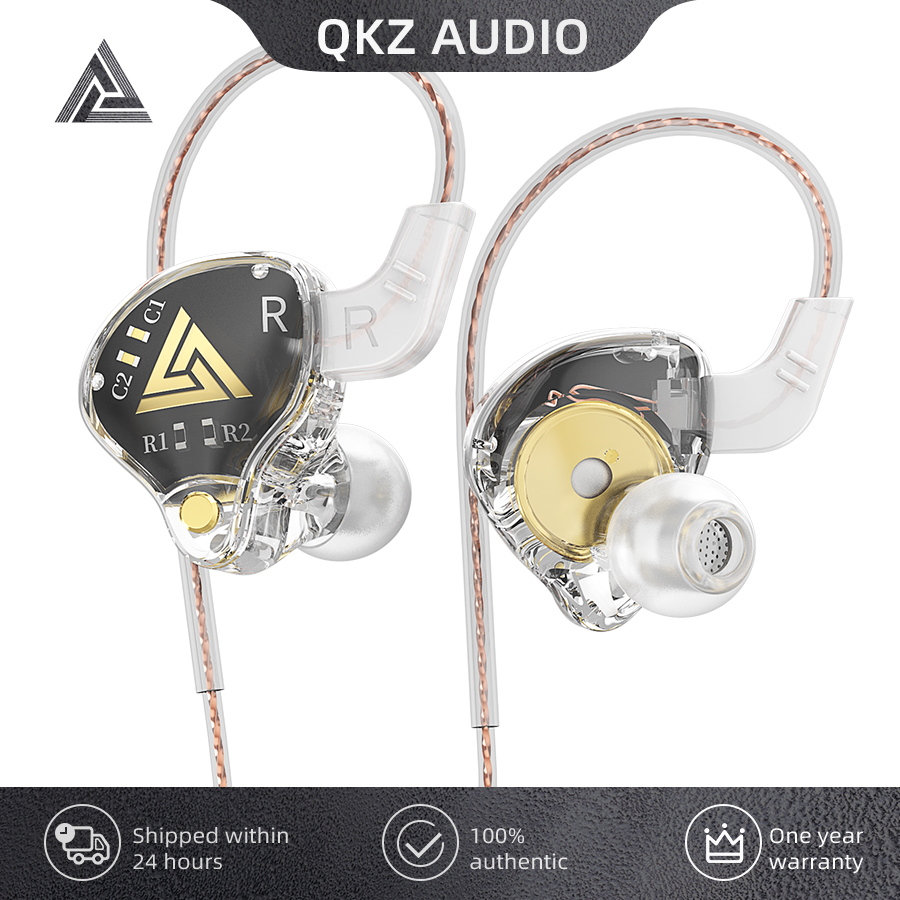 Fone de ouvido com fio QKZ AKX - In Ear Monitors For Singers avaliação e preço