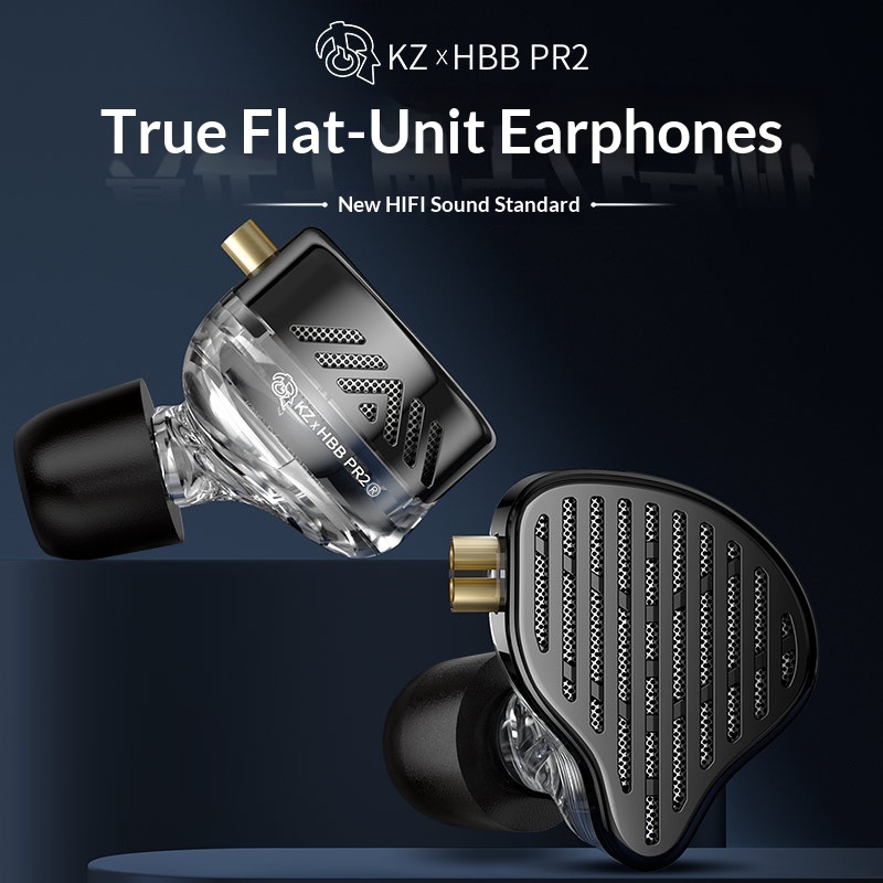 Em estoque Kz‑Pr2 Fones de Ouv - Planar Magnetic Iem Earphones avaliação e preço