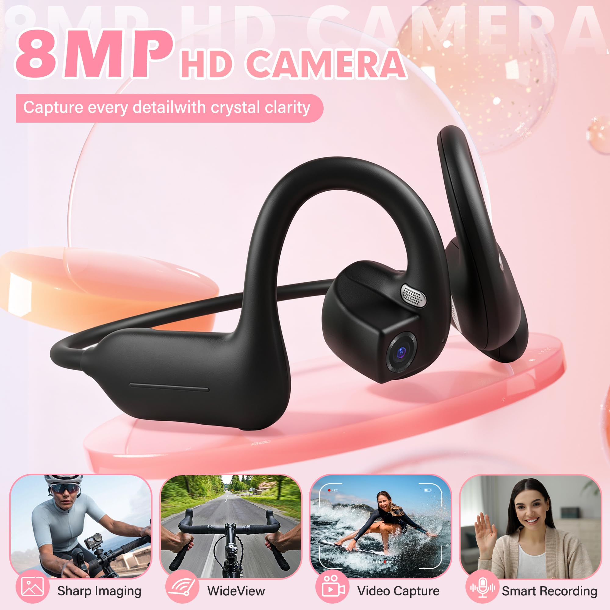 Fones de Ouvido de Condução Ós - Bone Conduction Running Headphones avaliação e preço