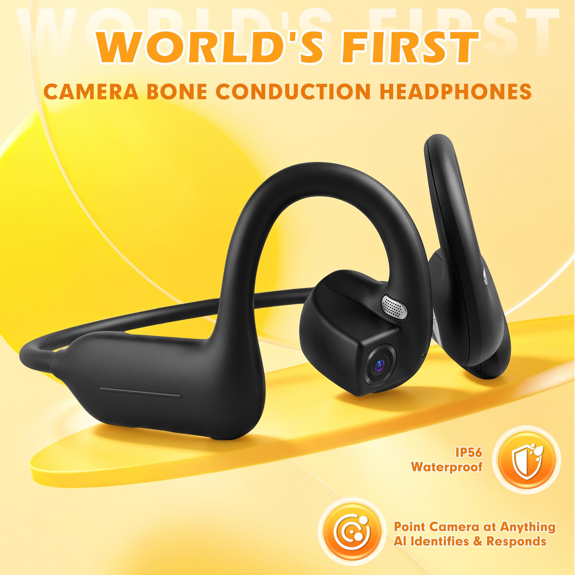 Fones de Ouvido de Condução Ós - Bone Conduction Running Headphones avaliação e preço