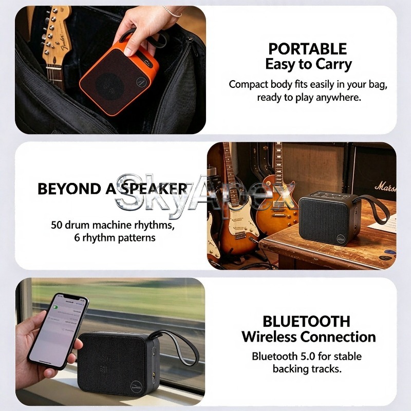 Alto-falante portátil mini par - Speakers avaliação e preço