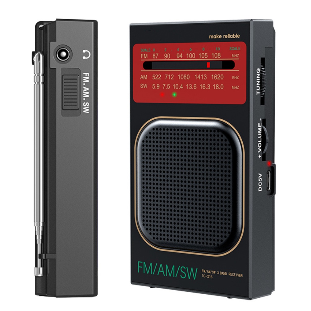 Rádio compacto e recarregável, - Speakers avaliação e preço