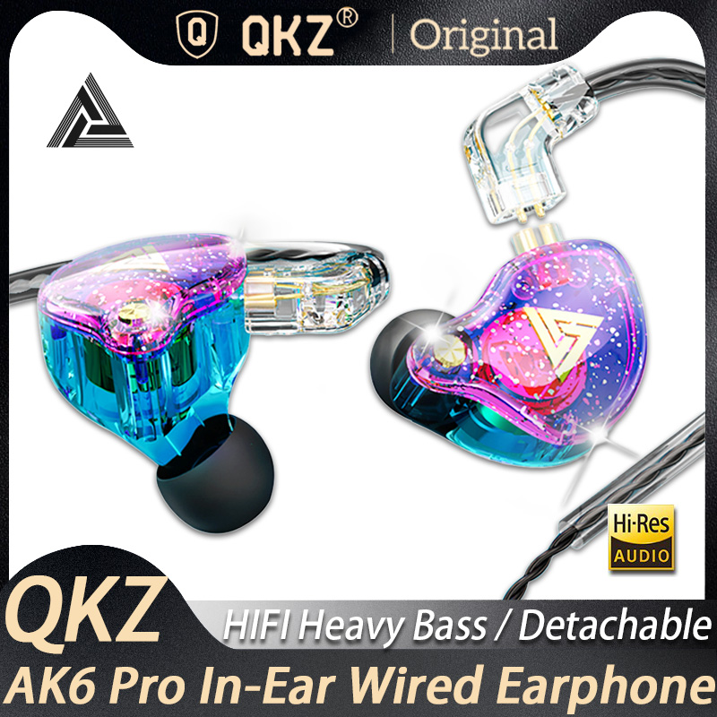 QKZ AK6 Pro 1DD Fones de ouvid - In Ear Monitors For Singers avaliação e preço