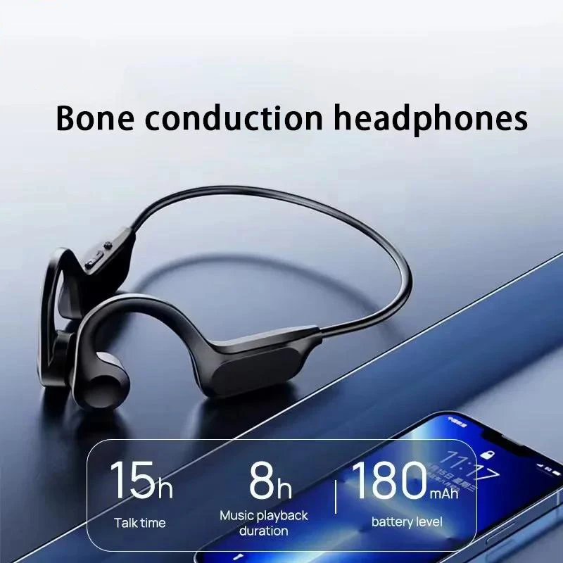 Fones de ouvido sem fio HTC, c - Bone Conduction Running Headphones avaliação e preço