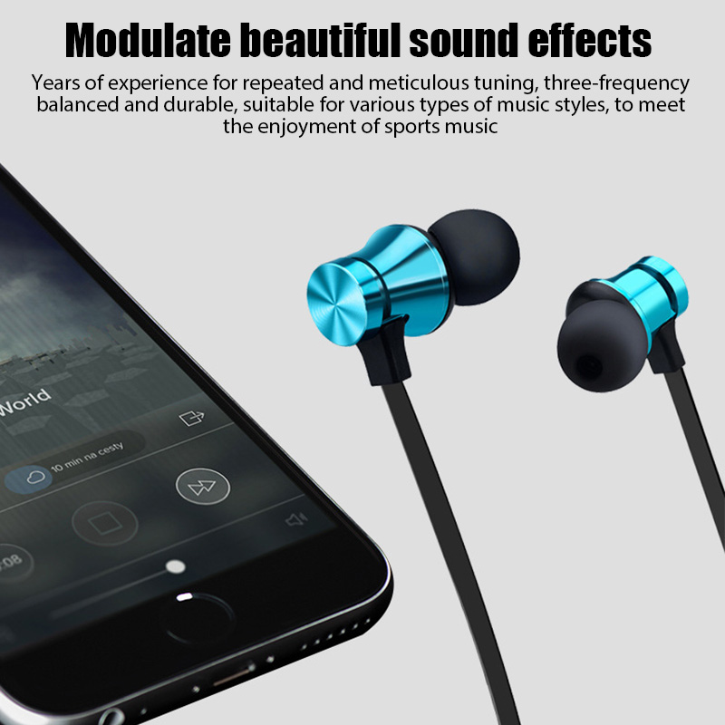 Fone de Ouvido Bluetooth 4.2 S - Magnetic Neckband Sports Earphones avaliação e preço