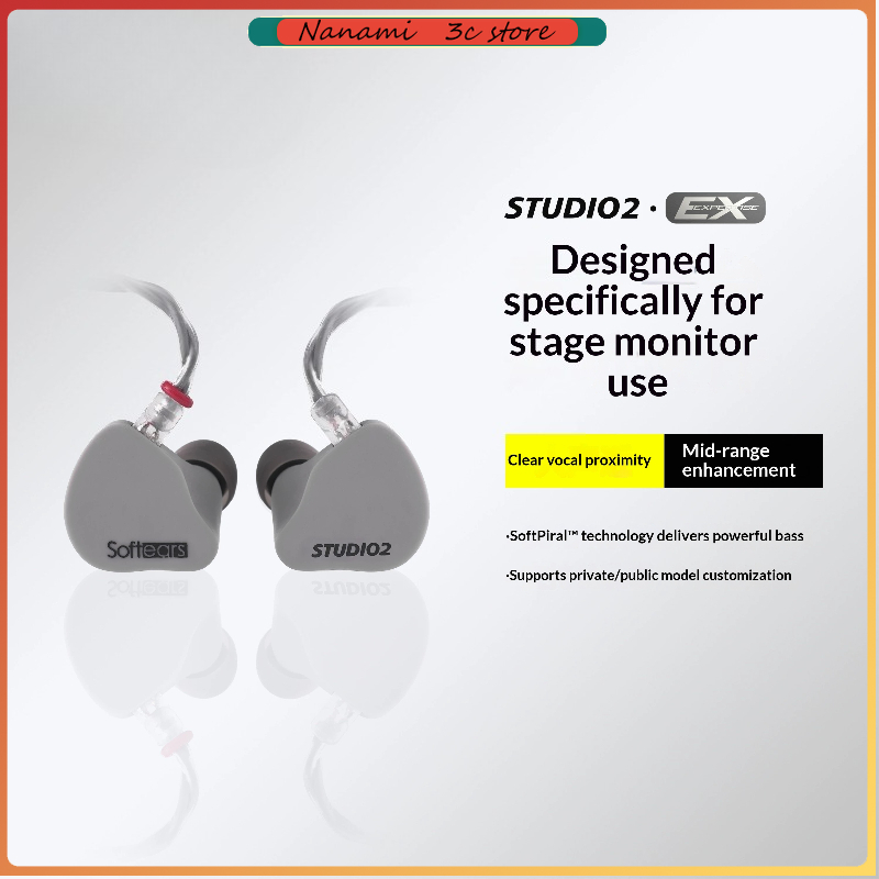 Fones de Ouvido com Fio Softea - In Ear Monitors For Singers avaliação e preço